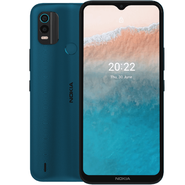 Nokia C21 Plus Dark Cyan 32 GB Klass A (refurbished)