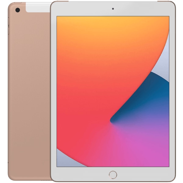 iPad 10,2 8:e gen (2020) Gold WiFi 32 GB Klass A (refurbished)