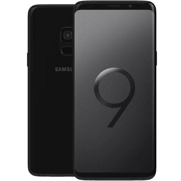 Samsung Galaxy S9 Midnight Black 64 GB Klass A (refurbished)