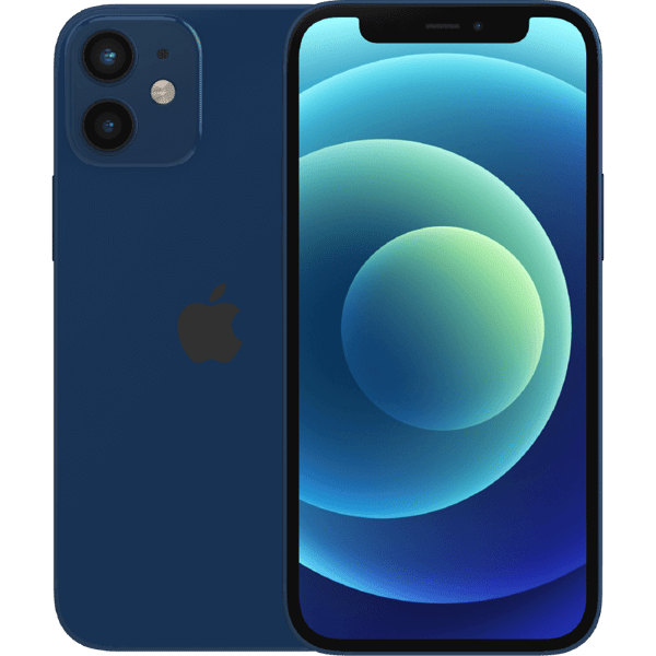 Apple iPhone 12 mini Blue 64 GB Klass B Nytt batteri (refurbished)