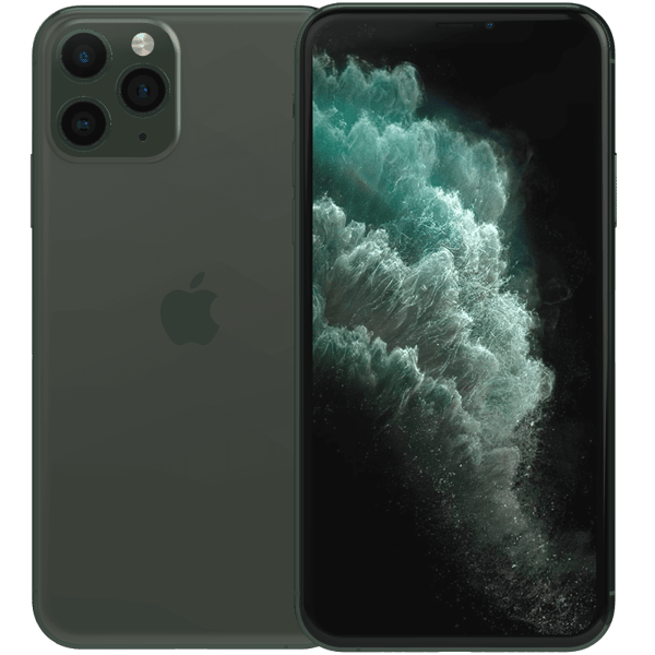 Apple iPhone 11 Pro Midnight Green 256 GB Klass B Nytt batteri (refurbished)