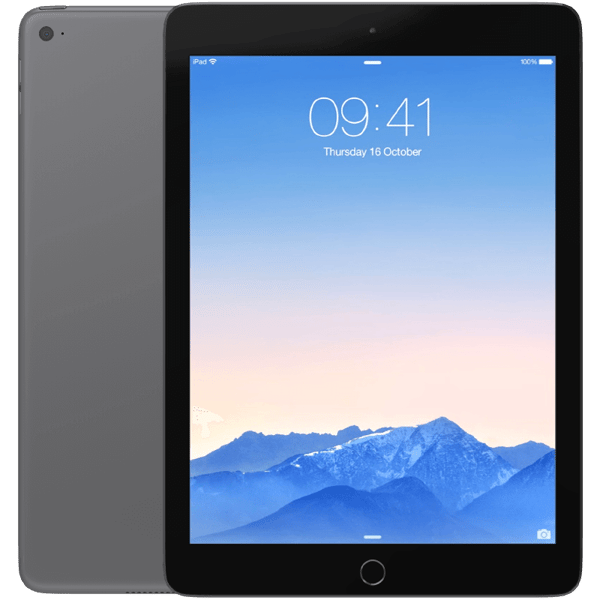 iPad Air 2 Space grey Wifi + Cellular 32GB Klass A (refurbished)