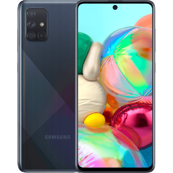 Samsung  Galaxy A71 Prism Crush Black 128 GB Klass C (refurbished)