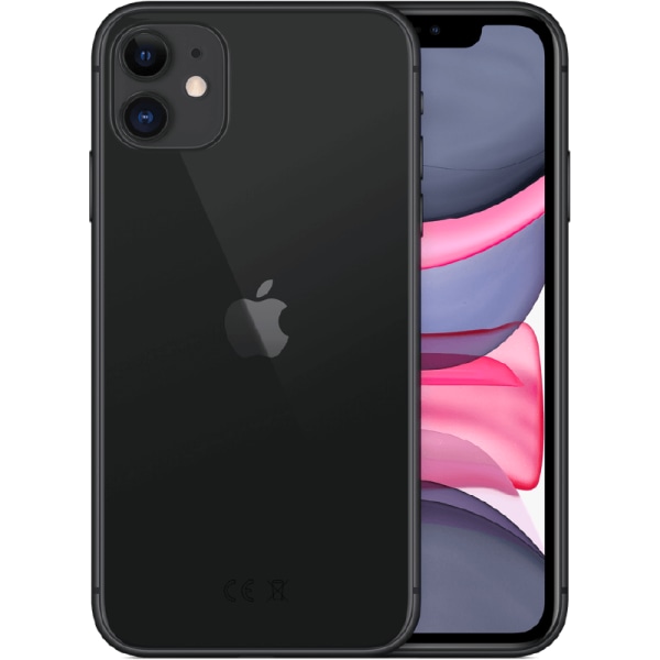 iPhone 11 Black 64 GB Klass A (refurbished)
