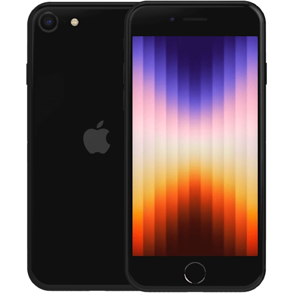 iPhone SE (2022) Midnight 128 GB Klass C (refurbished)