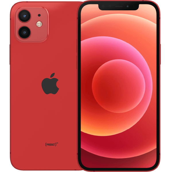 Apple iPhone 12 Red 256 GB Klass A Nytt batteri (refurbished)