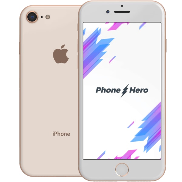 iPhone 8 Gold 64 GB Klass B 100% batteri (refurbished)