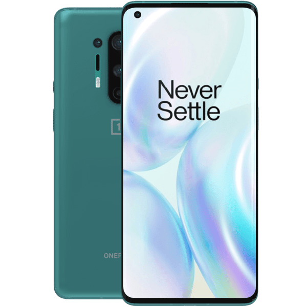 OnePlus 8 Pro Glacial Green 256 GB Klass C (refurbished)