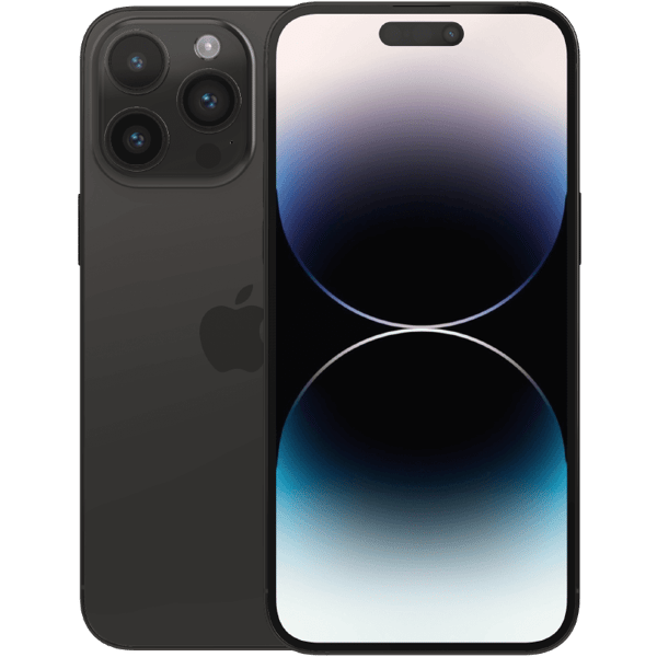 Apple iPhone 14 Pro Max Space Black 128 GB Klass B Nytt batteri (refurbished)