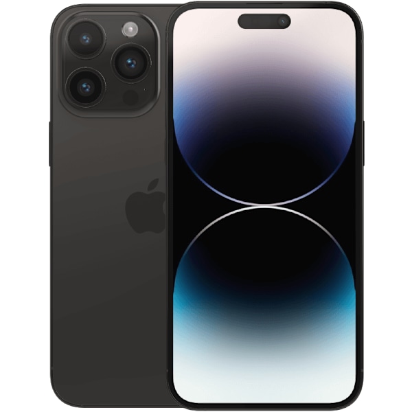 iPhone 14 Pro Max Space Black 256 GB Klass B (refurbished)