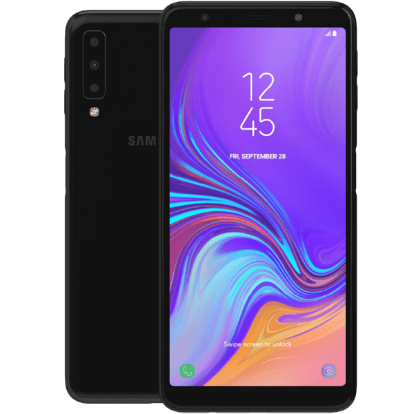 Samsung Galaxy A7 (2018) Black 64 GB Klass A (refurbished)