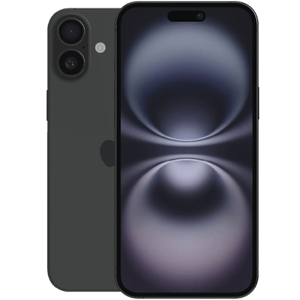 iPhone 16 Plus Black 128 GB Klass B 100% batteri (refurbished)