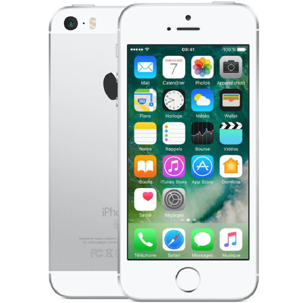 iPhone SE Silver 64 GB Klass B (refurbished)