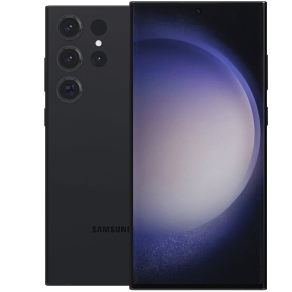 Samsung  Galaxy S23 Ultra Phantom Black 256 GB Klass A (refurbished)