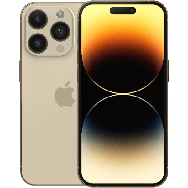 Apple iPhone 14 Pro Gold 128 GB Klass C Nytt batteri (refurbished)