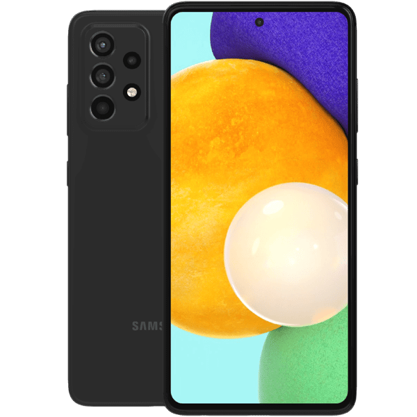 Samsung Galaxy A52 Awesome Black 128 GB Klass C (refurbished)
