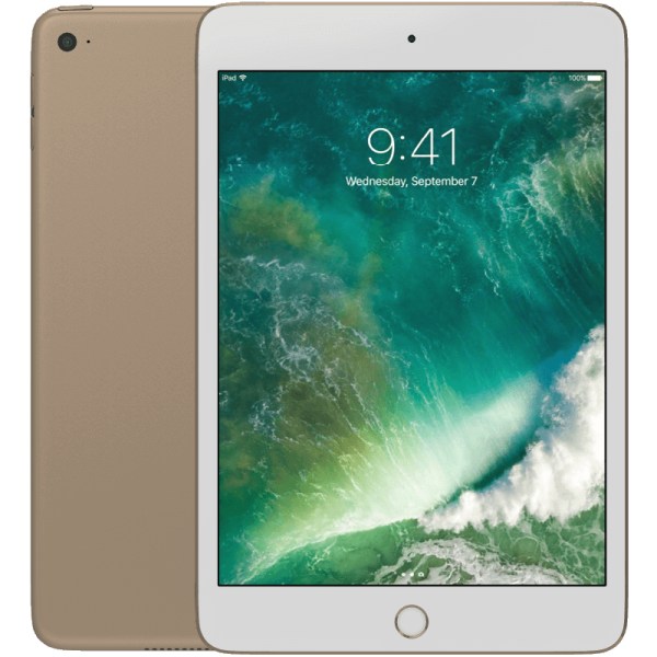 iPad Mini 4 (2015) Gold Wifi 128GB Klass A (refurbished)