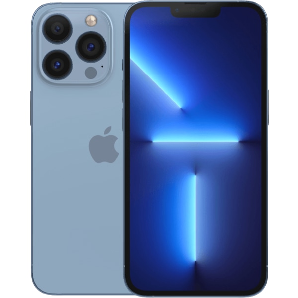 iPhone 13 Pro Sierra Blue 128 GB Klass B 100% batteri (refurbished)
