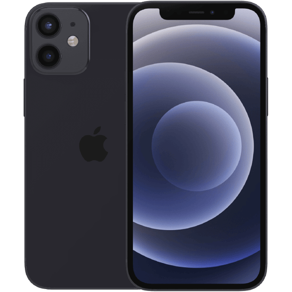 Apple iPhone 12 Mini Black 128 GB Klass A Nytt batteri (refurbished)