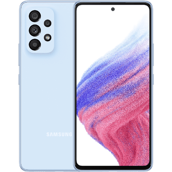 Samsung Galaxy A53 5G Blue 128 GB Klass B (refurbished)
