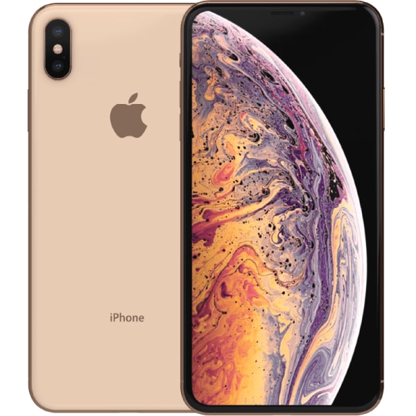 iPhone XS Max Gold 64 GB Klass A 100% batteri (refurbished)