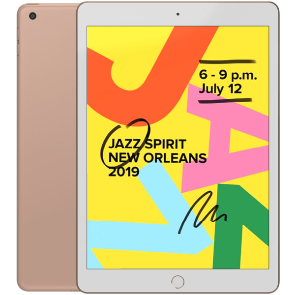 iPad 10,2 7:e gen (2019) Gold WiFi 32 GB Klass B (refurbished)