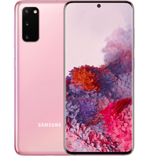 Samsung  Galaxy S20 Cloud Pink 128 GB Klass B (refurbished)
