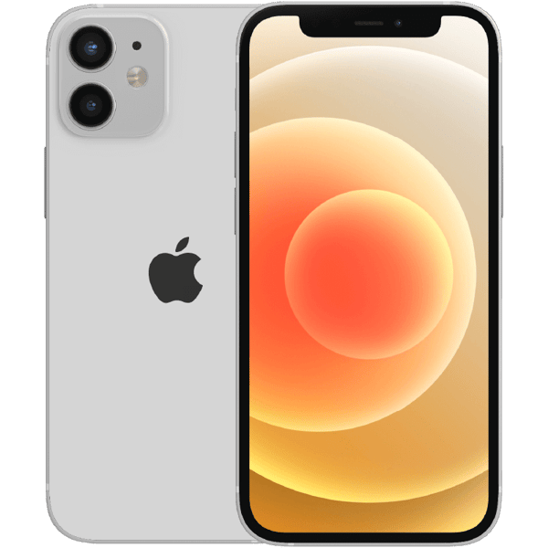 Apple iPhone 12 Mini White 128 GB Klass C Nytt batteri (refurbished)