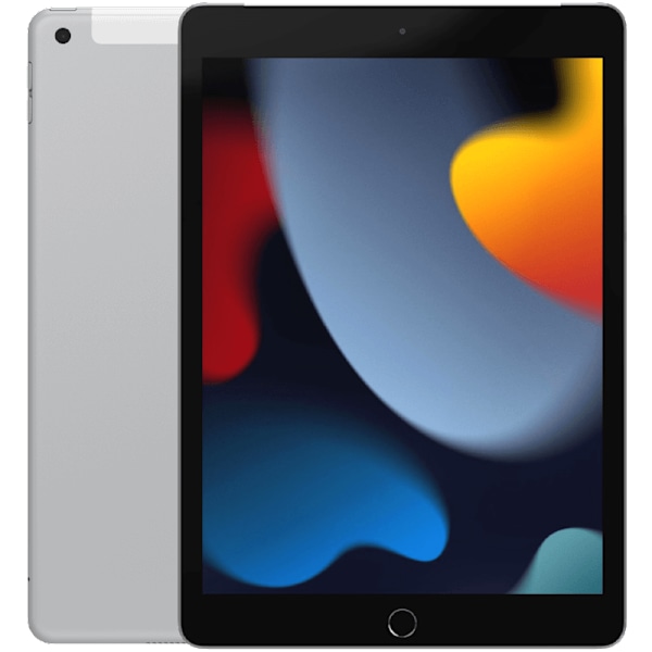 iPad 10,2 9:e gen (2021) Silver 64 GB Wifi + Cellular Klass C (refurbished)