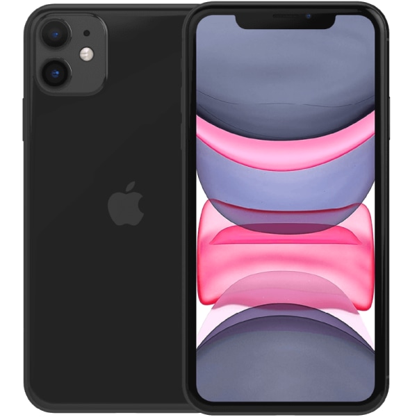 iPhone 11 Black 128 GB Klass B (refurbished)