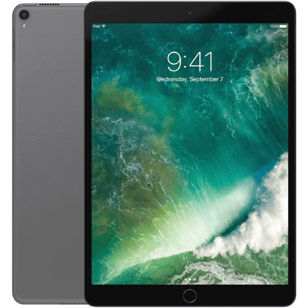 iPad Pro 10,5 (2017) Space grey 256 GB Wifi + Cellular Klass C Nytt batteri (refurbished)
