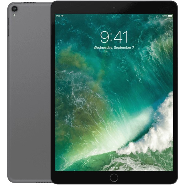 iPad Pro 10,5 (2017) Space grey 64 GB Wifi + Cellular Klass B (refurbished)