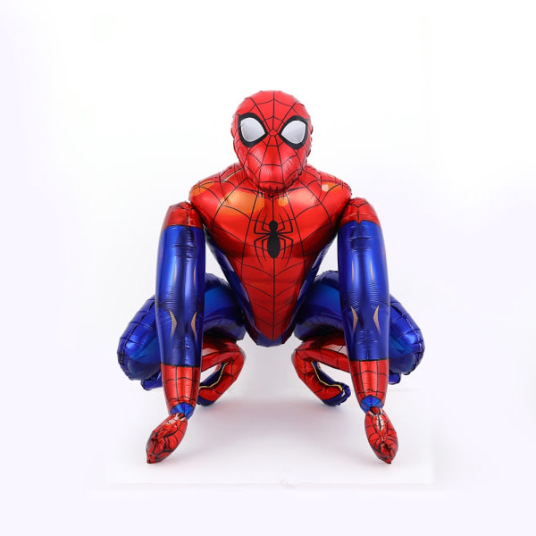 3D superhjälte spider man Iron Man tecknad födelsedag ballong spiderman