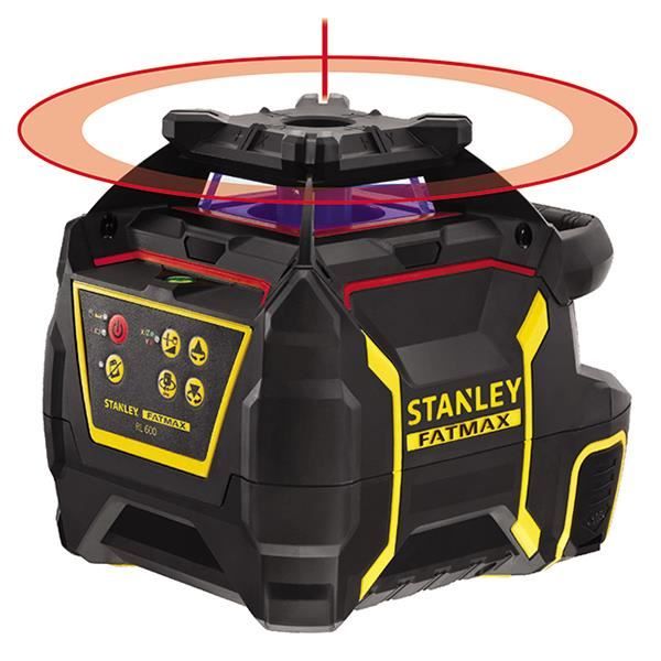 STANLEY Röda roterande laserbatterier RL600 - FMHT77446-1