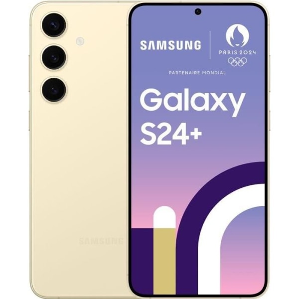 SAMSUNG Galaxy S24 Plus Smartphone 256 GB Kräm