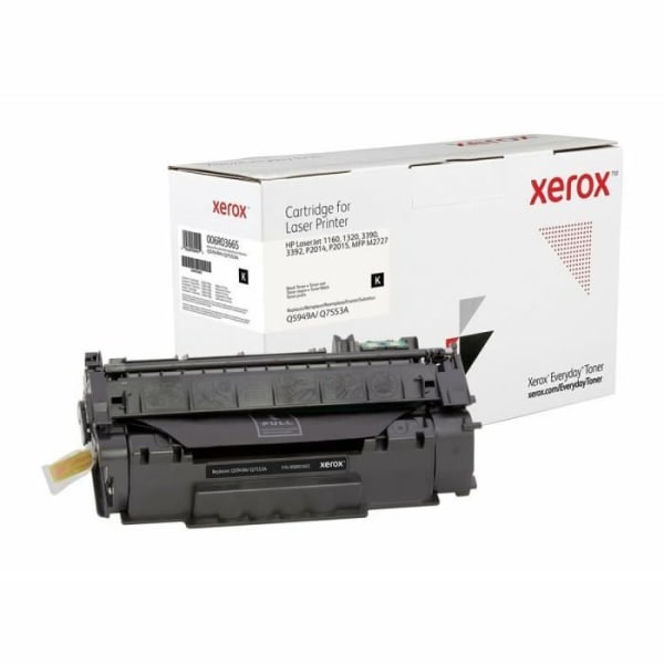 Tonerkompatibel Xerox Q5949A-Q7553A Svart