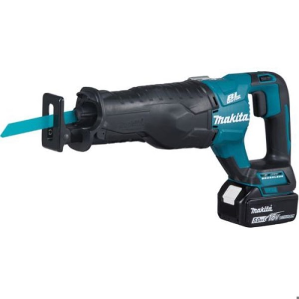 18V sabelsåg + 2 5 Ah batterier + laddare + MAKPAC - MAKITA - DJR187RTE