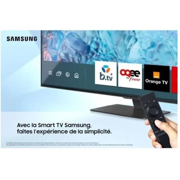 SAMSUNG 55AU7172 - 4K UHD LED-TV - 55" (138 cm) - HDR 10+ - Smart TV - 3 X HDMI