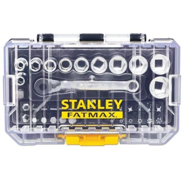 STAKBOX S 1/4'' box set med 37 delar - STANLEY - FMMT19101-0