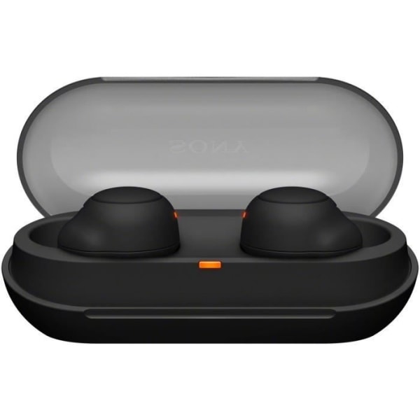 Sony WF -C500 - Trådlösa Bluetooth -hörlurar - 20 timmars autonomi - Röstassistenter - Integrerad mikrofon för handsfree -samtal - IPX4 - Svart