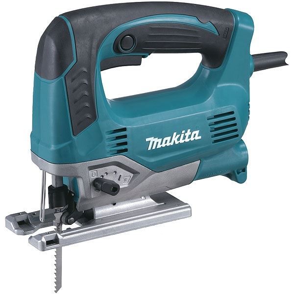 Såg - MAKITA - JV0600K - Pendelsticksåg 650W - Aluminium - grepp - Såga trä