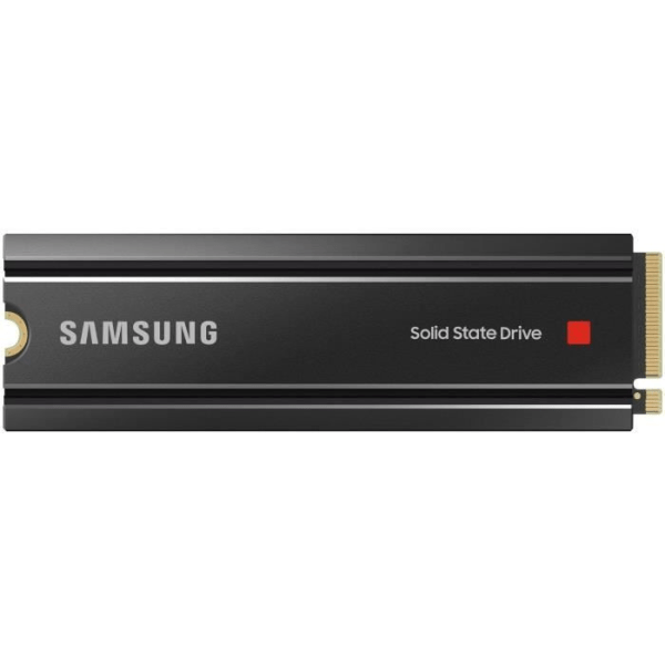 SAMSUNG Intern SSD - 980 PRO med kylfläns - 2 TB - NVMe - PS5-kompatibel (MZ-V8P2T0CW)