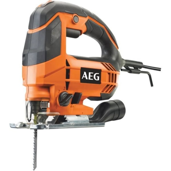 AEG POWERTOOLS STEP100X elektrisk pendelsticksåg - 700W - 100mm - Fixtec - Splinterskydd