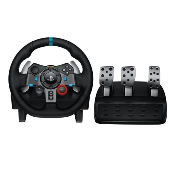 G29 racinghjul och pedaler - Logitech G - Kompatibel PS5, PS4 och PC