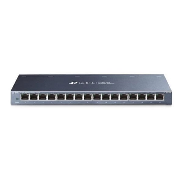 TP-LINK TL-SG116 16-portars Ethernet-switch - 2 lager stöds - Twisted Pair - Desktop