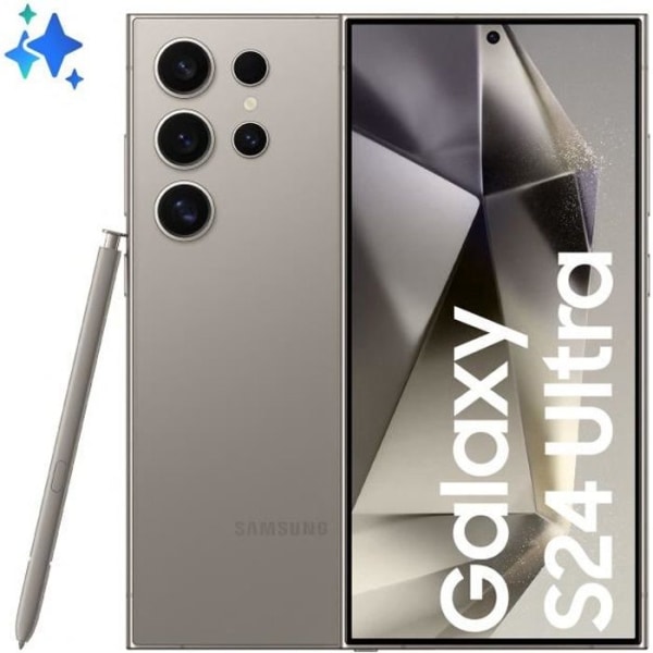 Samsung Galaxy S24 Ultra Dual Sim 12GB RAM 256GB Titanium Grey EU