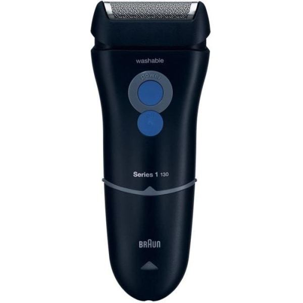 BRAUN Series 1 130s-1 elektrisk rakapparat - smalt precisionshuvud - tvättbar - trimmer för långt hår