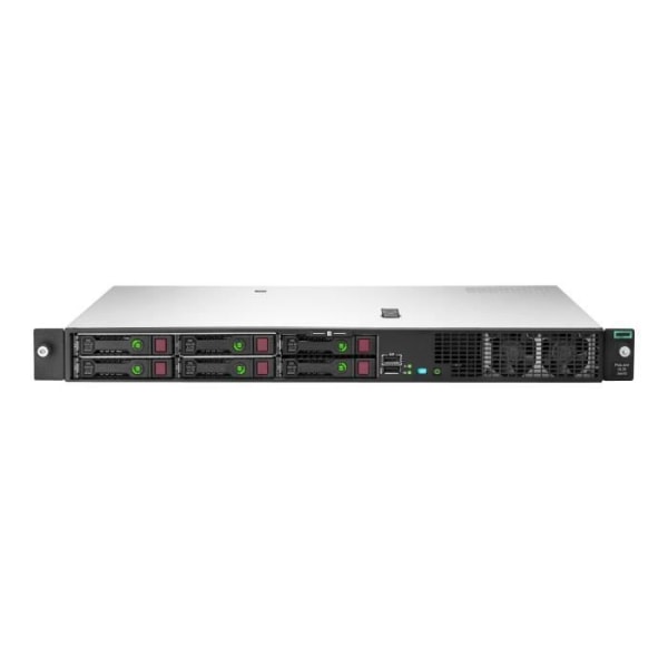 - Hewlett Packard Enterprise - HPE ProLiant DL20 Gen10 Plus High Performance - Server - Rackmonterbar - 1U - 1 kanal - 1 x Xeo