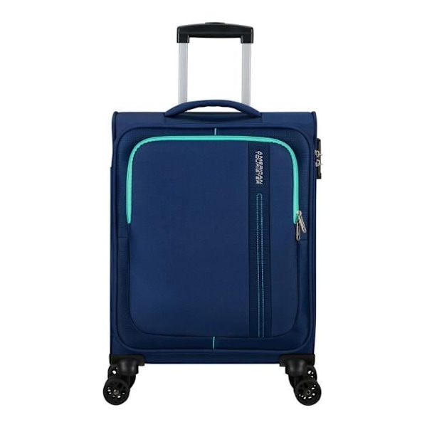 American Tourister Sea Seeker Spinner 55/20 TSA Trolley Combat Navy [218017] - resväska eller bagage säljs ensam mörkblå