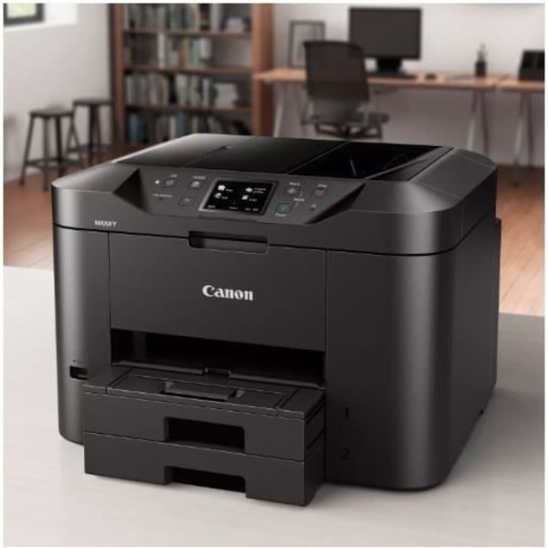 Multifunktionsskrivare - CANON - MAXIFY MB2750 - Bläckstråle - Färg - Automatisk dubbelsidig - WIFI - Svart